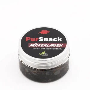 Neu NatureHolic PurSnack Rote Mückenlarven, Futter für Fische und Wirbellose, 25 ml